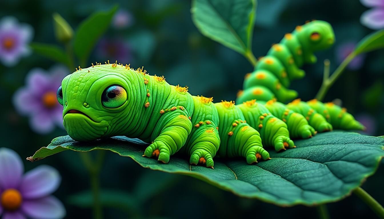 Découvrez si la chenille verte fluo est un véritable danger pour votre jardin ou si elle peut s'avérer être un allié inattendu. Plongez dans notre analyse approfondie et protégez vos plantes efficacement.