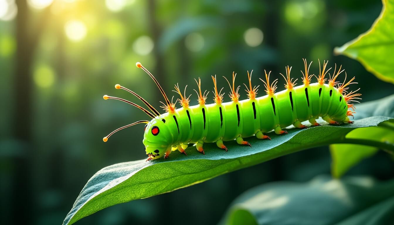 Découvrez si la chenille verte fluo est un véritable danger pour votre jardin ou si elle peut devenir une alliée surprenante. Explorez ses caractéristiques, son impact sur les plantes et des conseils pour cohabiter en harmonie avec cet insecte intrigant.